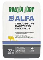 DOLINA NIDY ALFA TYNK GIPSOWY MASZYNOWY 30KG