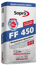WYSOKOELASTYCZNA ZAPRAWA KLEJOWA SOPRO FF450 25kg